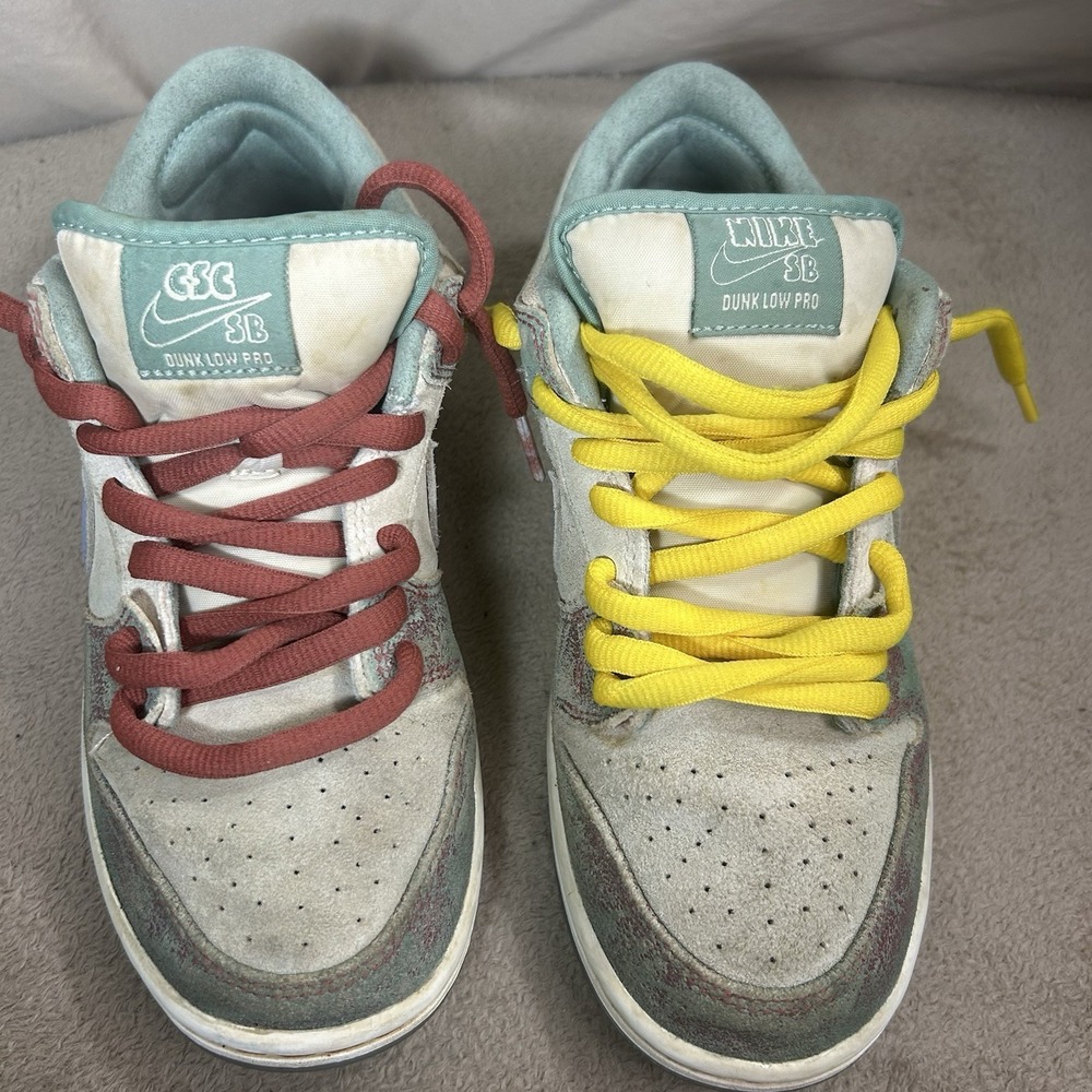 Nike SB Dunk Low Crenshaw Skate Club FN4193-100 Size 5.5M / 7W - Picture 5 of 16